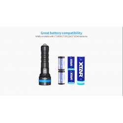 XTAR D06 1600 Diving Flashlight